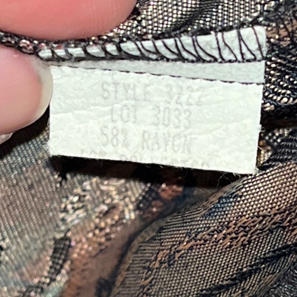 Vintage Nah Nah Tapestry Blazer Jeweled Buttons SIZE 16 - Picture 4 of 5